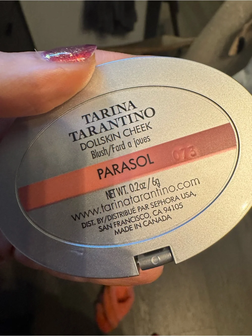 Tarina Tarantino Bright Pink Powder Blush